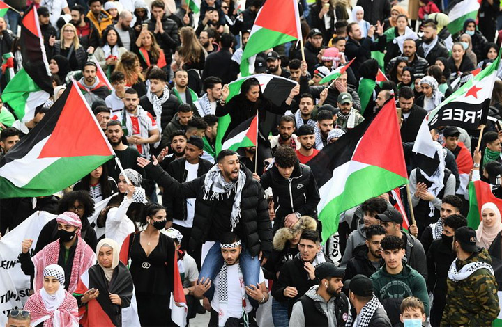 السويد: مظاهرات تعم بعض المدن تضامناً مع الفلسطينيين