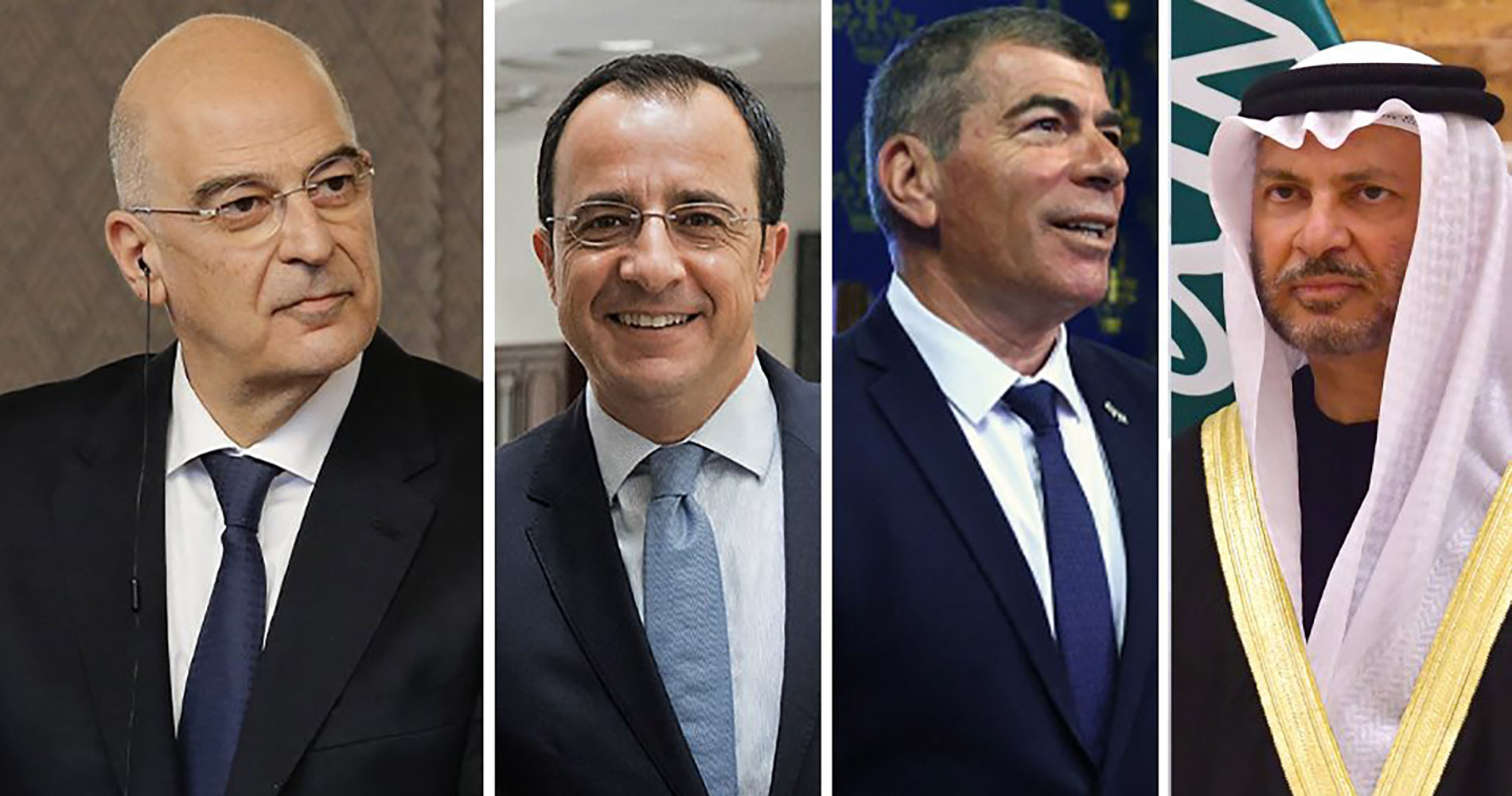 اجتماع يضم كل من وزراء خارجية اليونان وإسرائيل والإمارات وقبرص